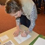Throughout the week, students had the opportunity to write thank you notes to donors